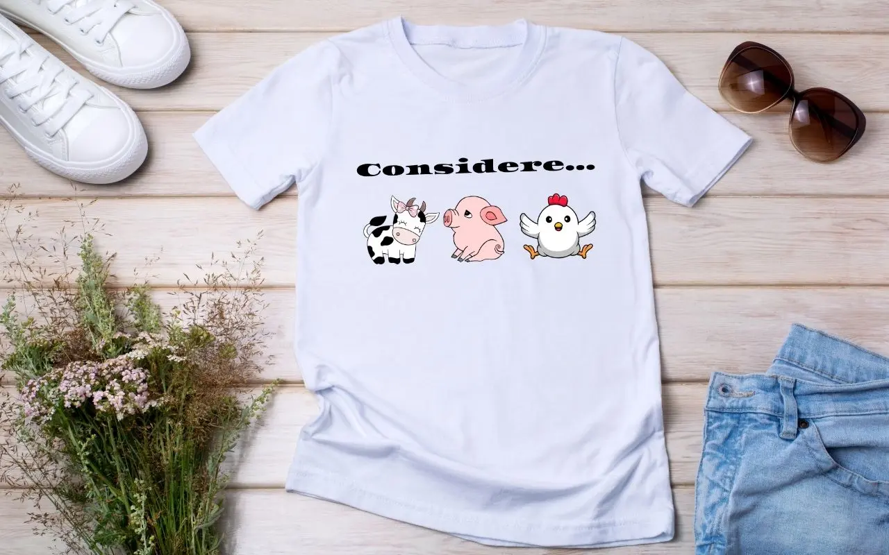 Exemplo de look para camiseta